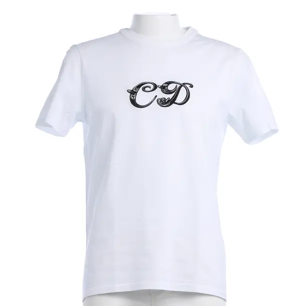 T-Shirt, in White, Cotton, Dior