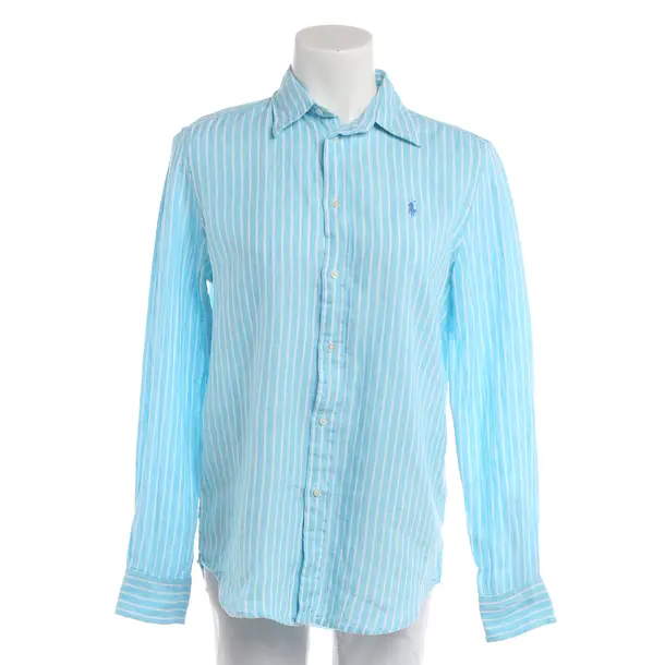 Camicetta, in Turchese, Lino, Polo Ralph Lauren