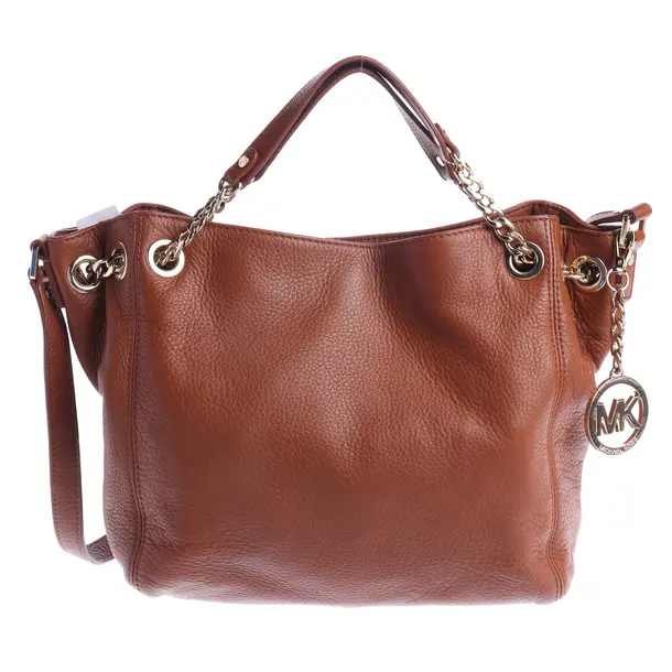 Handtasche, in Hellbraun, Leder, Michael Kors