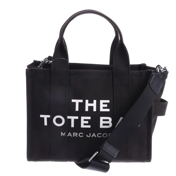 Handbag, in Black, Cotton, Marc Jacobs