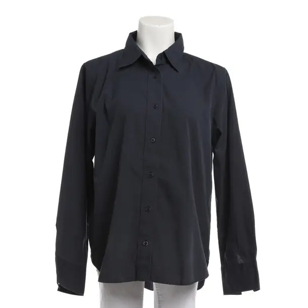 Bluse, in Blau, Baumwolle, Closed