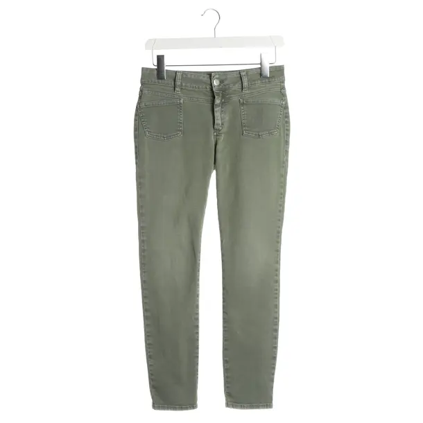 Jeans Skinny, in Grün, Baumwolle, Closed