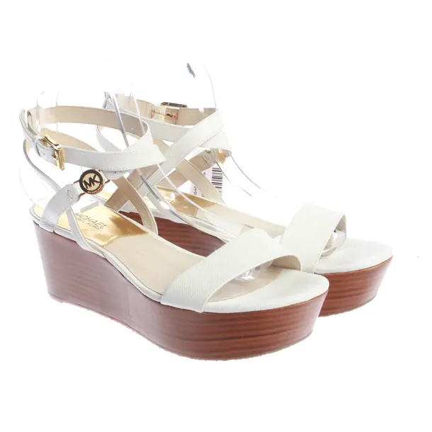 Heeled Sandals, in White, Michael Kors