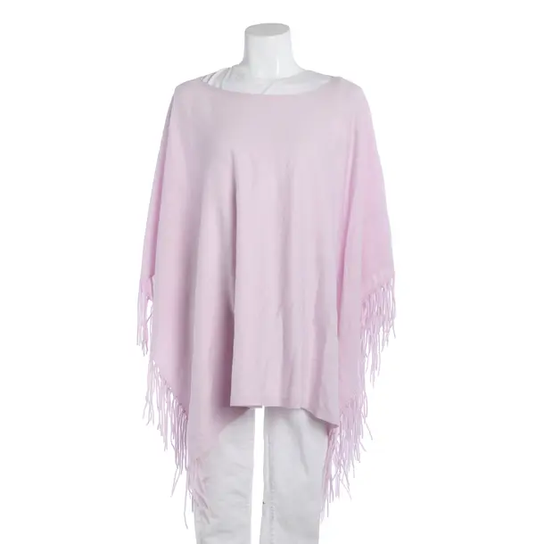 Poncho, in Rosa, Wolle, Herzensangelegenheit