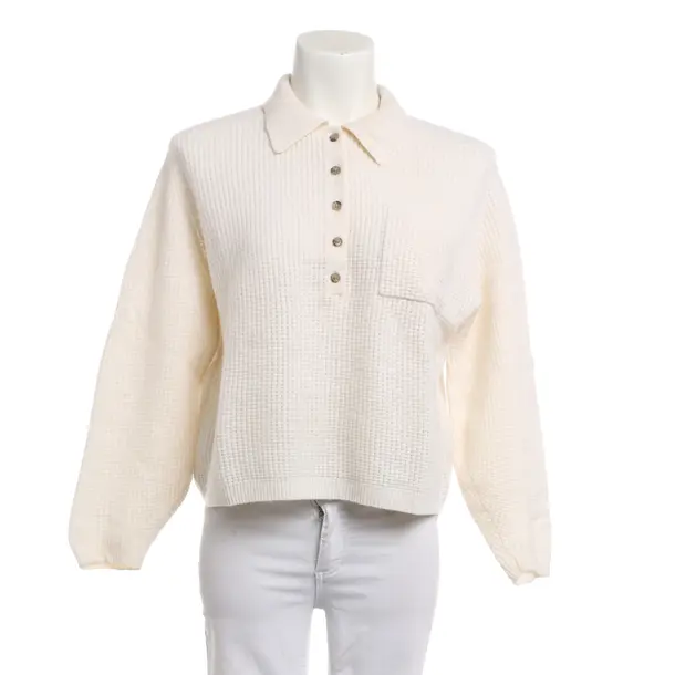 Strickjacke, in Beige, Wolle, Allude