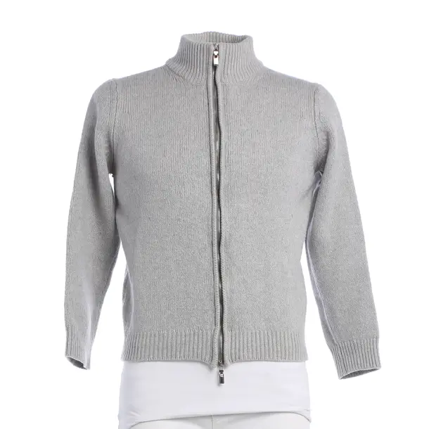 Cardigan, in Grigio chiaro, Lana, Zegna