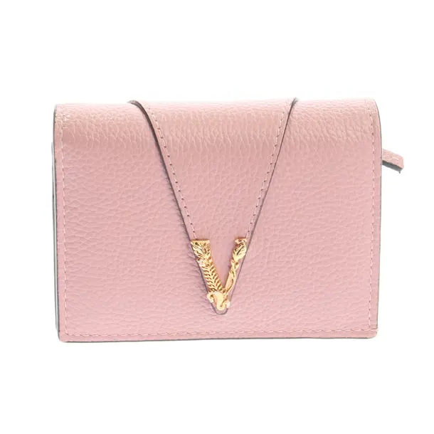 Wallet, in Pink, Leather, Versace