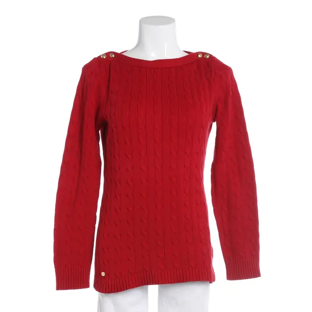 Jumper, in Red, Cotton, Lauren Ralph Lauren