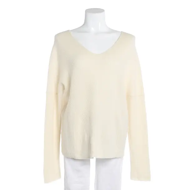 Maglia in cachemire, in Crema, Cachemire, Maje