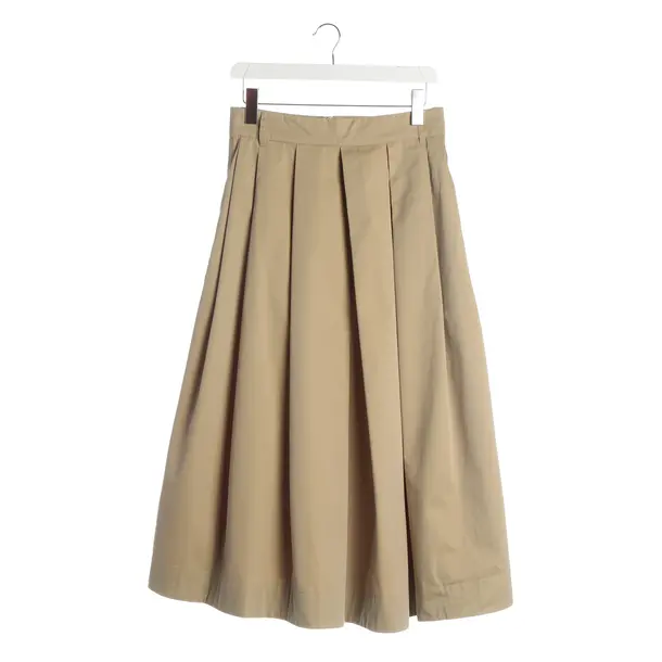 Skirt, in Light Brown, Cotton, Max Mara