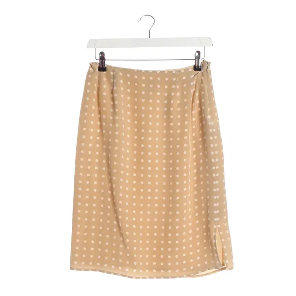 Gonna, in Marrone chiaro, Seta, Max Mara