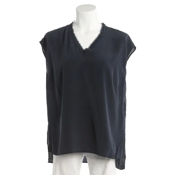 Shirt, in Navy, Seide, Escada