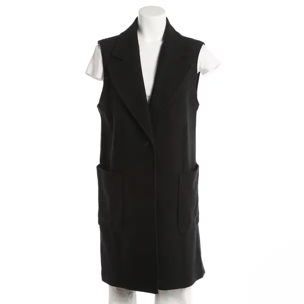 Vest, in Black, Wool, Marc Cain