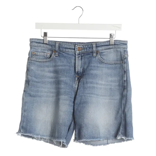 Shorts, in Blue, Cotton, 7 for all mankind
