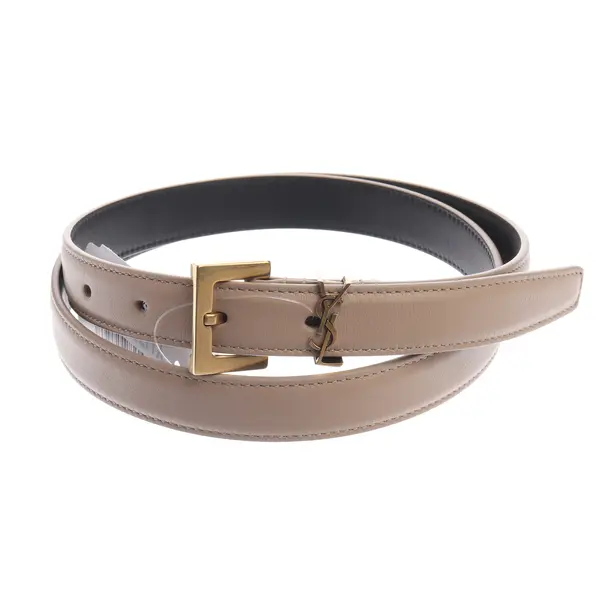 Belt, in Light Brown, Leather, Saint Laurent
