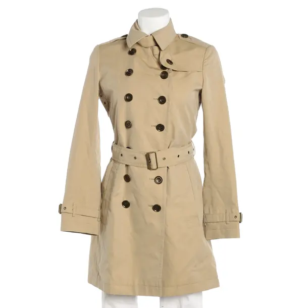 Übergangsmantel, in Cream, Baumwolle, Burberry Brit