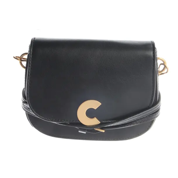 Shoulder Bag, in Black, Leather, Coccinelle