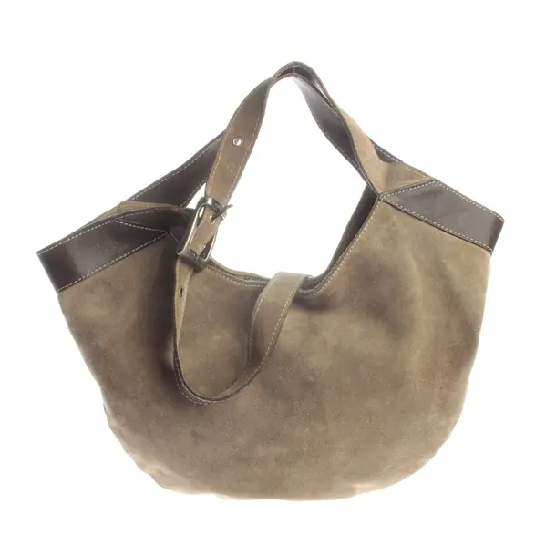 Shoulder Bag, in Olive Green, Leather, Patrizia Pepe