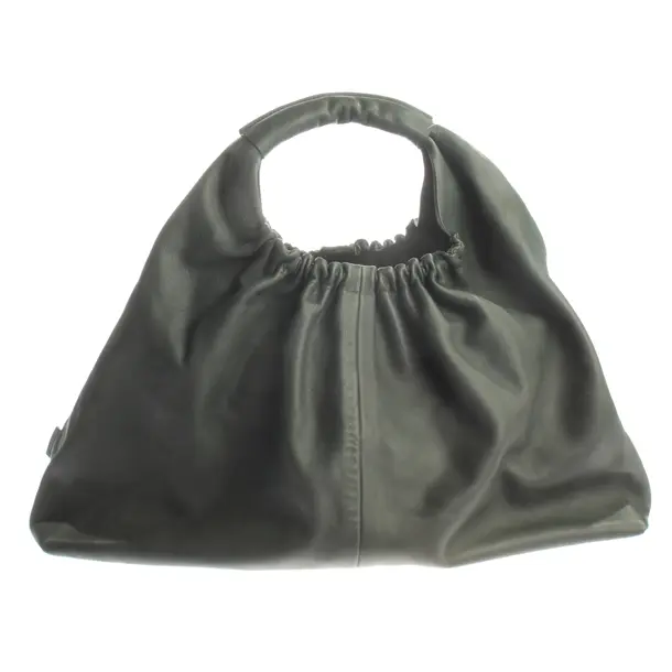 Shopper, in Verde scuro, Pelle, Chiuso