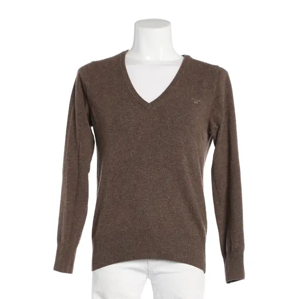 Pullover, in Braun, Wolle, Gant