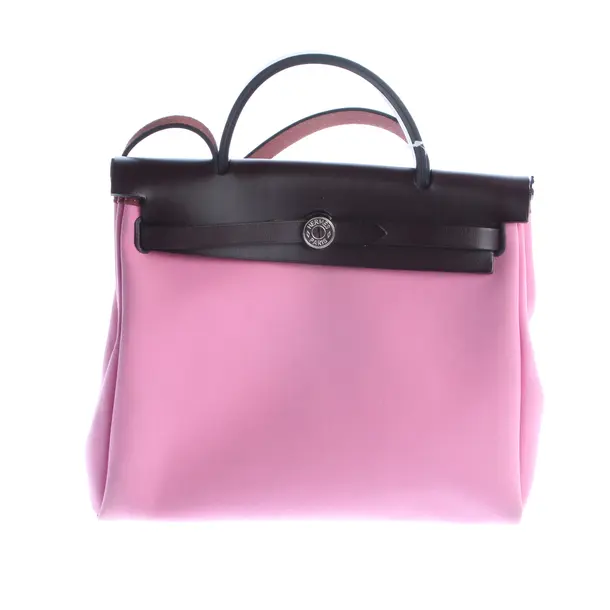 Shoulder Bag, in Light Pink, Cotton, Hermès
