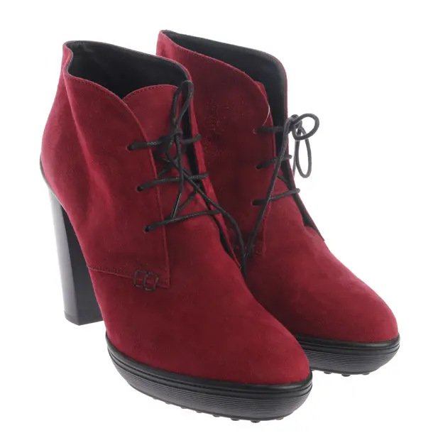 Stiefeletten, in Rot, Tod´s