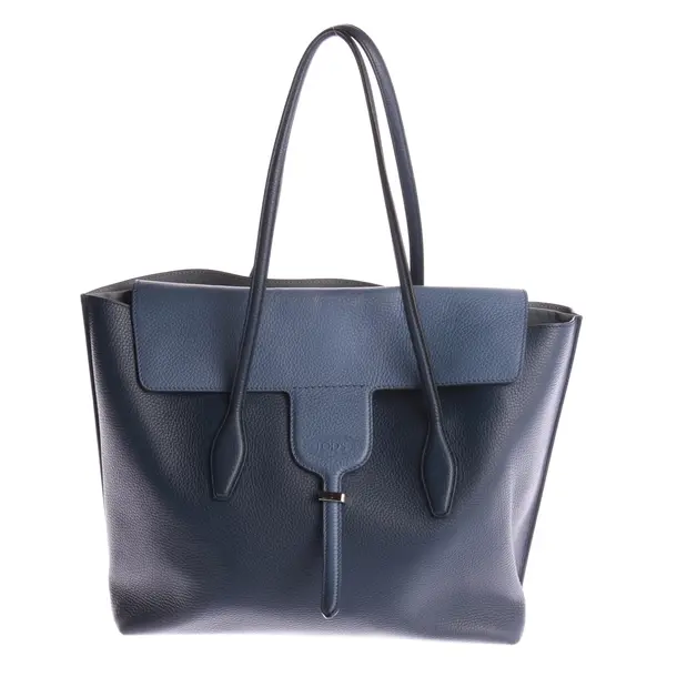 Shoulder Bag, in Blue, Leather, Tod´s