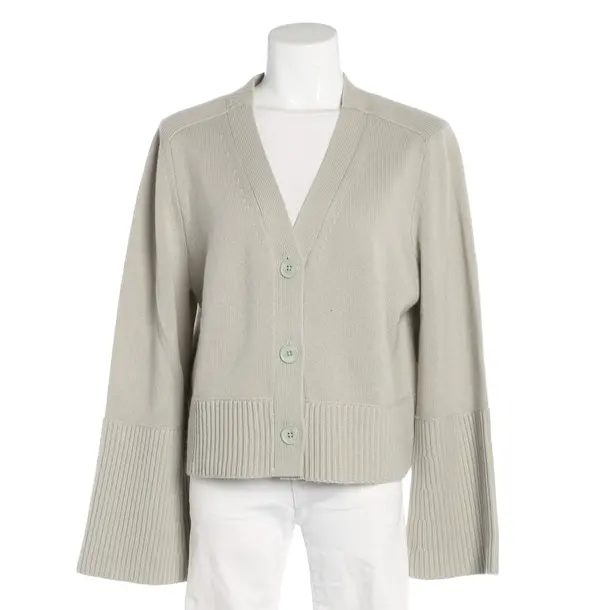 Cardigan, in Light Gray, Wool, Dorothee Schumacher