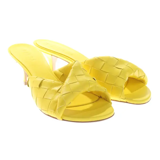 Sandali, in Giallo, Bottega Veneta