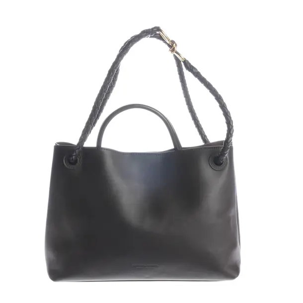 Handtasche, in Dunkelbraun, Leder, Bottega Veneta