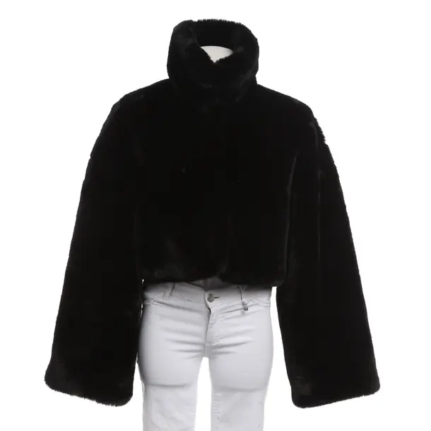 Mid-Season Jacket, in Black, Polyester, Rotate Birger Christensen