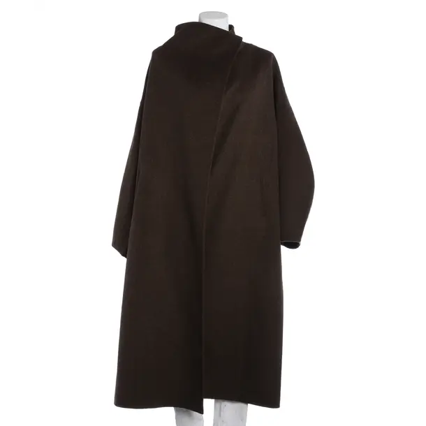 Übergangsmantel, in Braun, Wolle, Frankie Shop