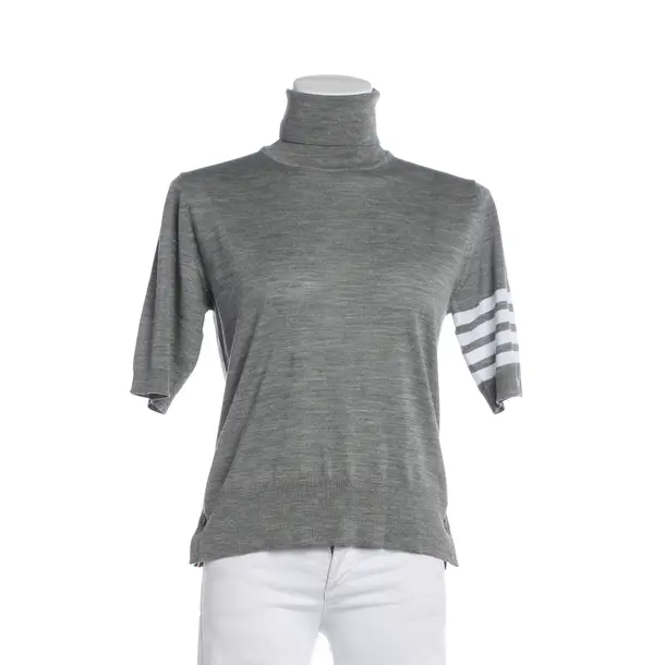 Shirt, in Grau, Wolle, Thom Browne