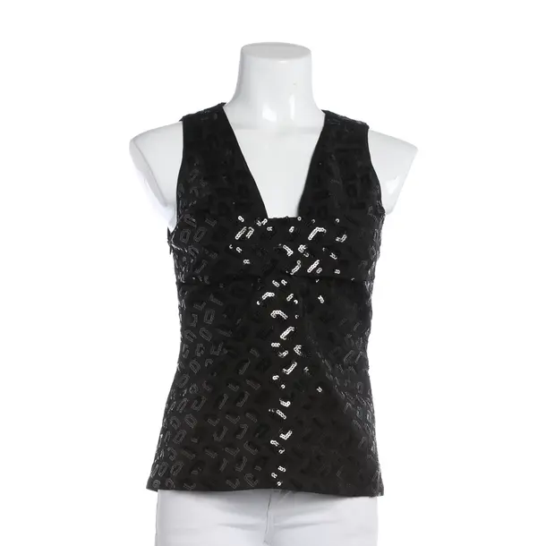 Top, in Schwarz, Baumwolle, Jacques Wei