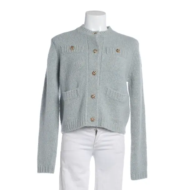 Strickjacke, in Hellblau, Kaschmir, Jardin des Orangers