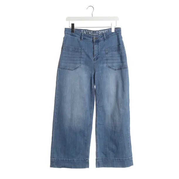 Jeans Boyfriend, in Blau, Baumwolle, Raffaello Rossi