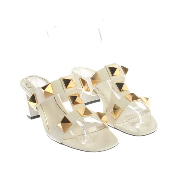 Heeled Sandals, in Beige, Valentino