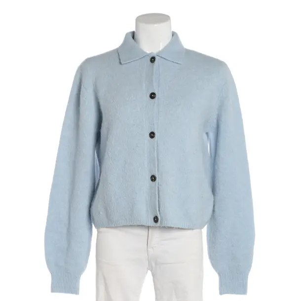 Cardigan, in Light Blue, Polyimide, Mos Mosh