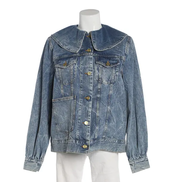 Giacca di jeans, in Azzurro, Cotone, Ganni