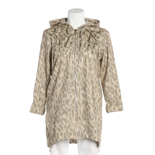 Zip-up Hoodie, in Light Brown, Cotton, Sportalm