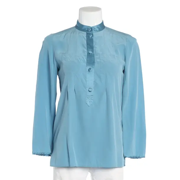 Bluse, in Hellblau, Seide, Marc Jacobs