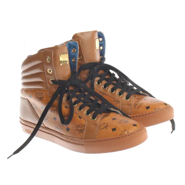 Sneaker, in Hellbraun, MCM