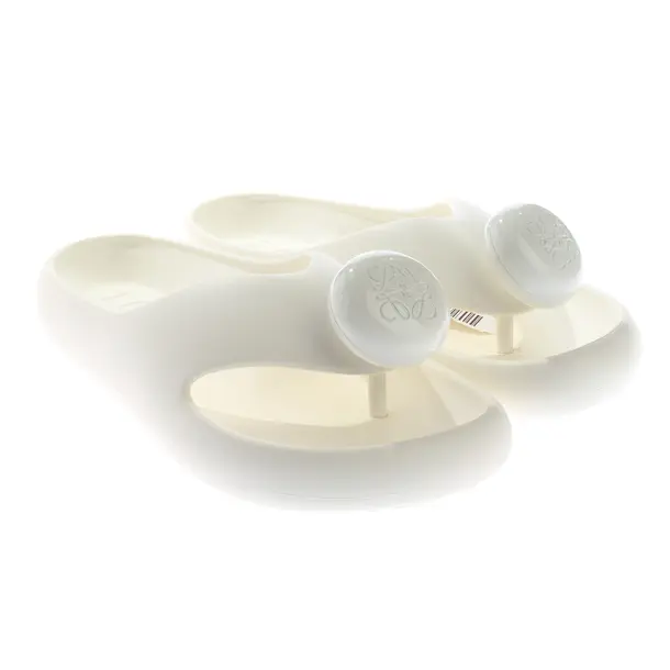 Slides, in Cream, Loewe