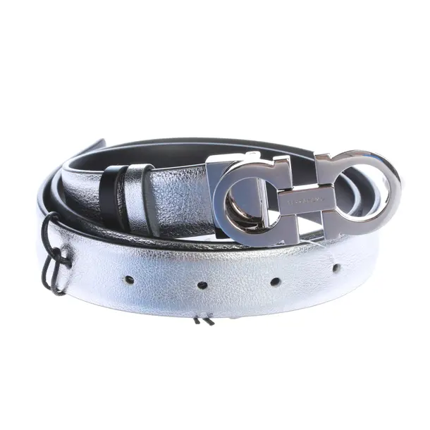 Cinture, in argento, Pelle, Salvatore Ferragamo
