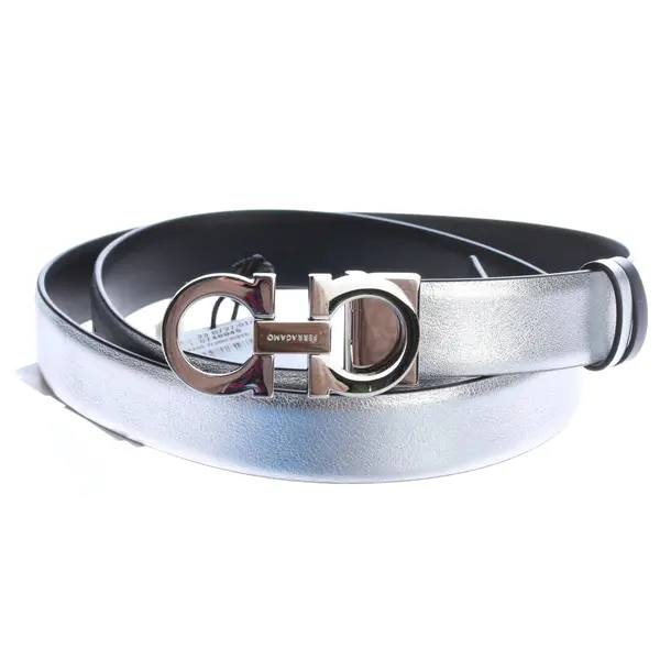 Cinture, in argento, Pelle, Salvatore Ferragamo