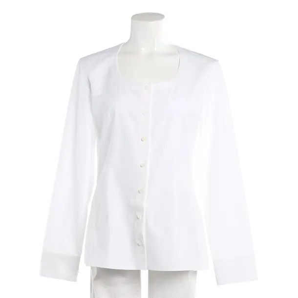 Blouse, in White, Cotton, Jacquemus