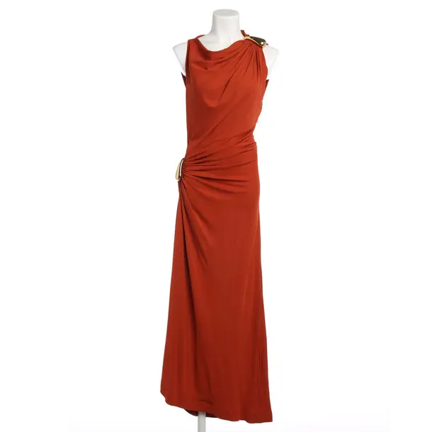 Cocktail Dress, in Orange, Viscose, Bottega Veneta