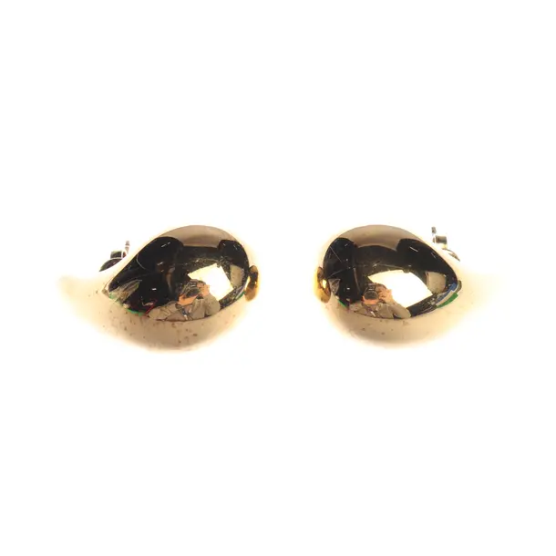 Ohrringe, in Gold, Metall (metallisch, metallisiert), Bottega Veneta