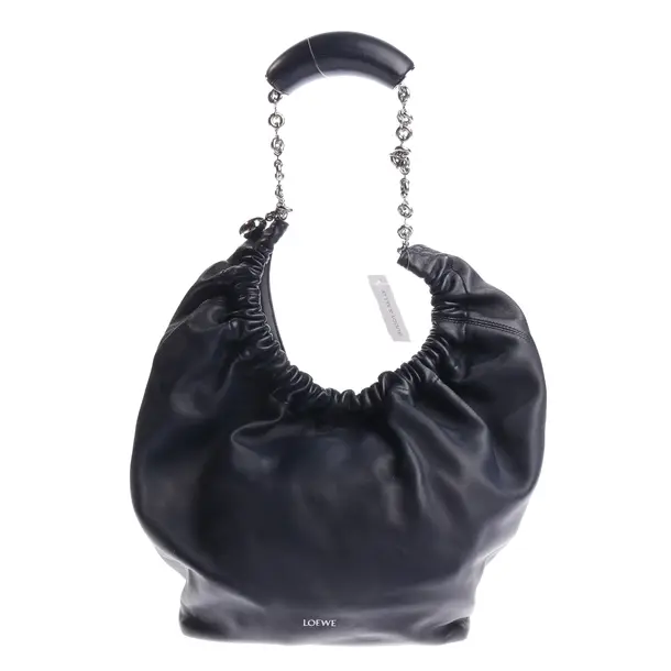 Hobo Bag, in Navy, Leather, Loewe