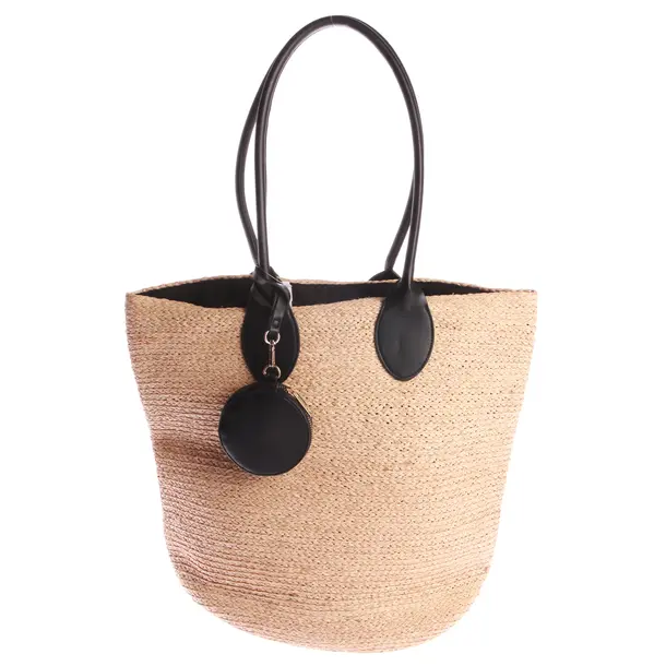 Shopper, in Hellbraun, Stroh, Mrs & Hugs